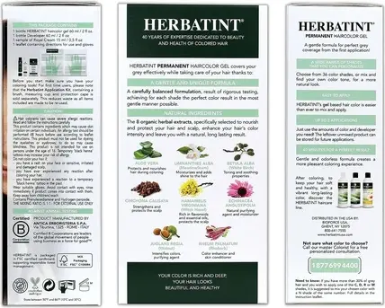 Herbatint Herbal soch bo'yog'i 4C Ash Chestnut