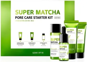 Facial Care Starter Kit Some By Mi Super Matcha Pore Care
