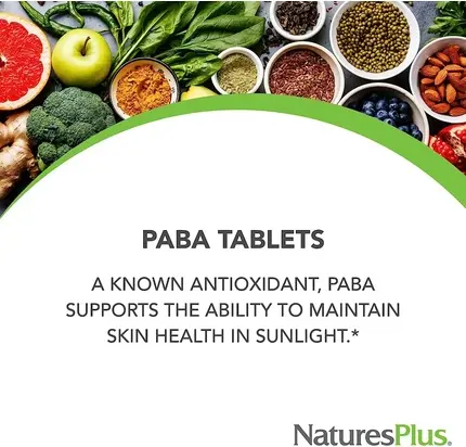 Sustained Release Supplement Nature's Plus Skin Health Support