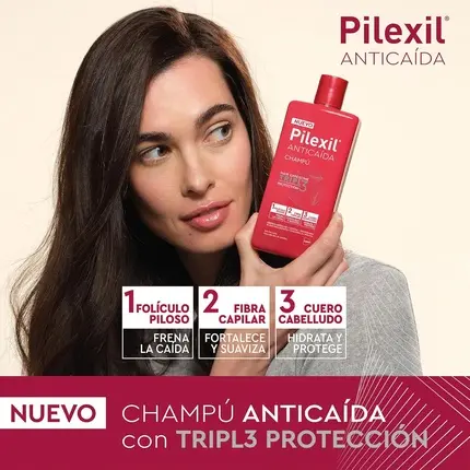 Shampoo Pilexil Triple Protection Anti-Hair Loss