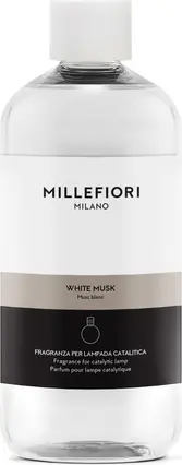 Millefiori Milano White Musk uchun katalitik lampa uchun to'ldiruvchi (Catalytic Lamp Refill Millefiori Milano White Musk Millefiori Milano)