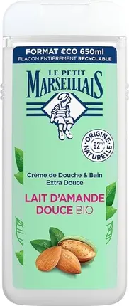 Гель для душа Le Petit Marseillais Органическое миндальное молоко