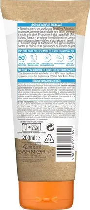 Protective Milk Garnier Sensitive Advanced Protective Milk Spf 50