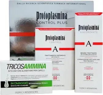 Kit Protoplasmina Control Plus Intensive Biostimulating Qaqashni Yo'qotishga Qarshi