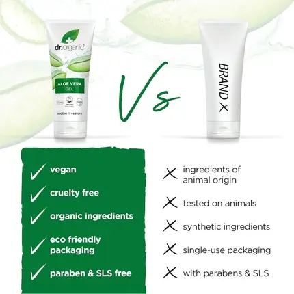 Gel Dr Organic Aloe Vera Gel Maximum Strength