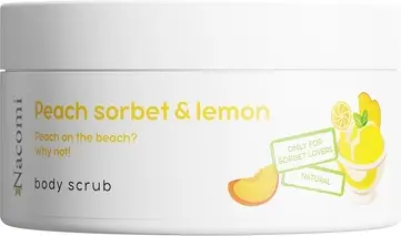 Body Scrub Nacomi Peach & Lemon Sorbet