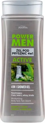 Гель для душа Joanna Hope Power Men Active Hemp и Витамин PP