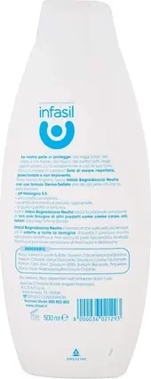 Гель для душа Infasil Delicate Neutral