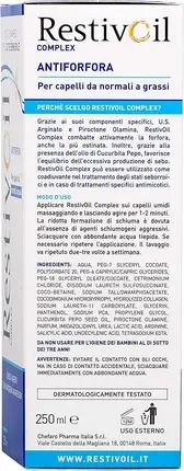 Shampoo Restivoil Complex Boshqich Ishqalanuvchi Quruq Sochlar Uchun