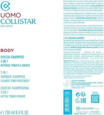 Гель-шампунь для душа Collistar 3-в-1
