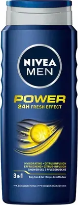 Гель для душа Nivea Power 24h Fresh Effect