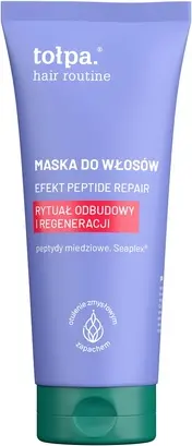 Восстанавливающая маска для волос Tołpa Topa Hair Routine Peptide Repair