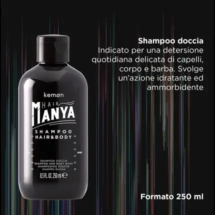 Shower Gel Kemon Hair Manya 3 in 1