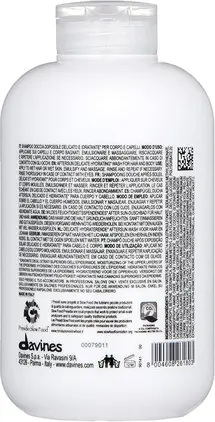 Gentle Cleansing Shower Gel Davines SU Hair & Body Wash