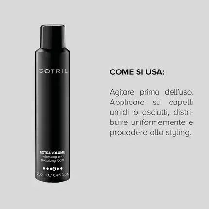Volumizing and Texturizing Foam Cotril Creative Walk