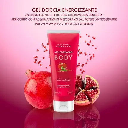 Гель для душа Perlier Pomegranate Energizing