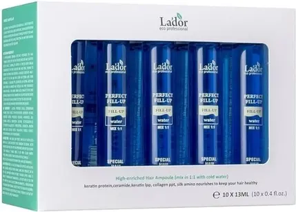 Сыворотка для волос La'dor Perfect Hair Fill-Up Профессиональный салонный уход