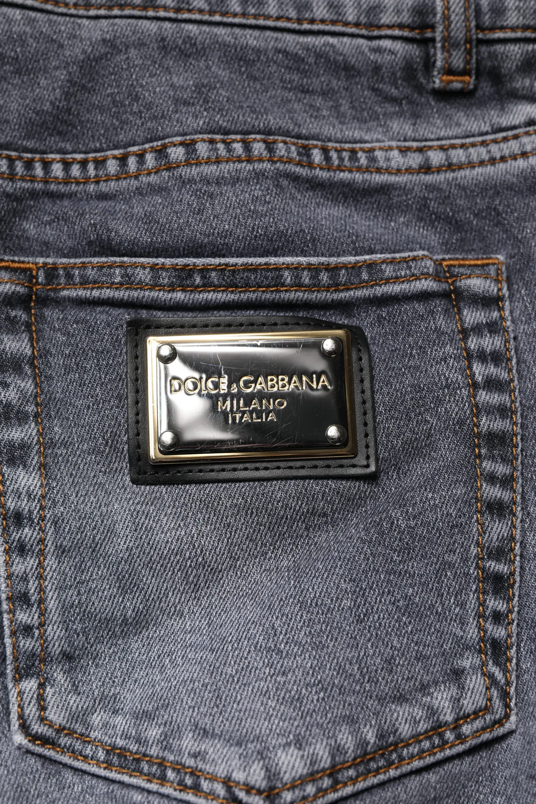 Dolce & Gabbana Cotton Stretch Skinny Denim Jeans