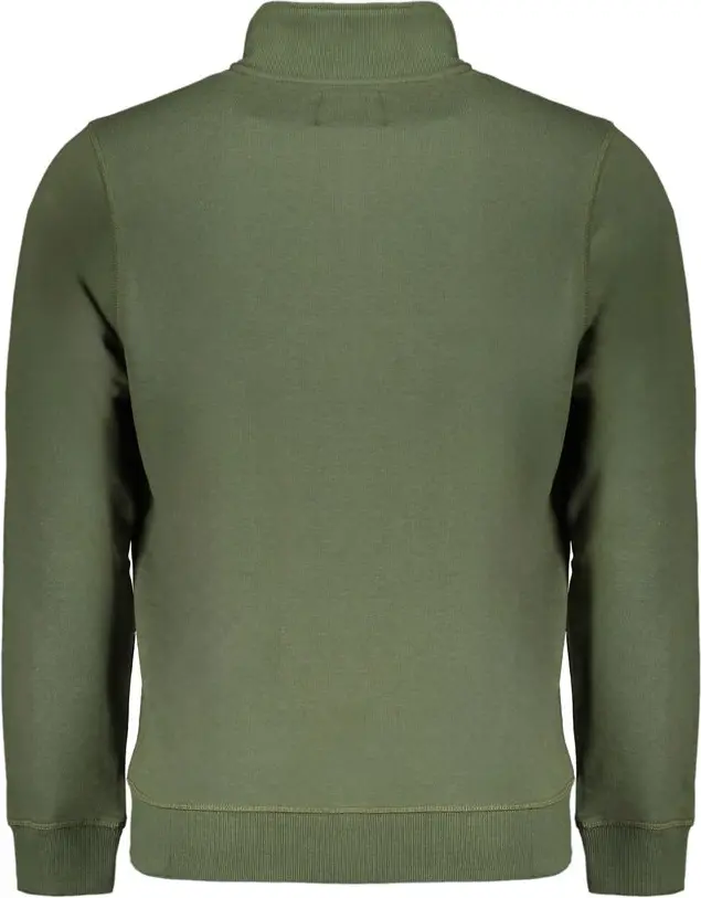 Green Cotton Sweatshirt Diego Venturino