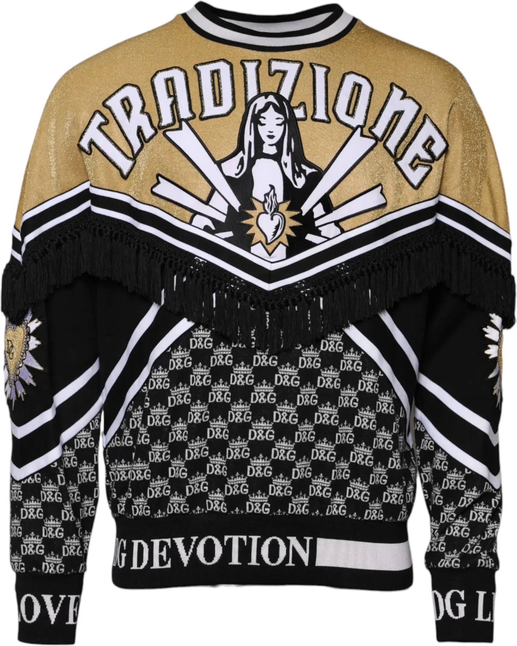 Свитшот Dolce & Gabbana Мультиколор Tradizione E Devotion
