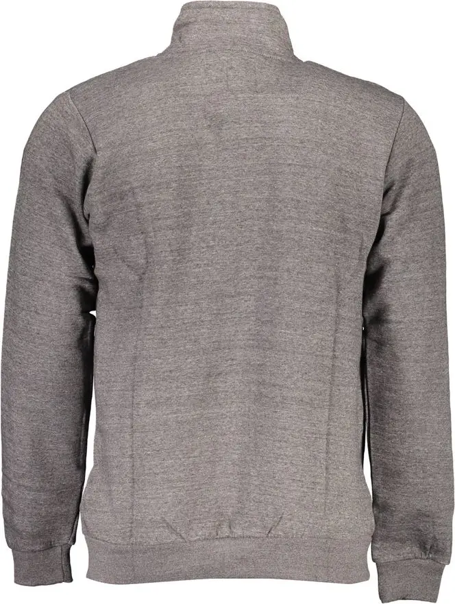 Gray Cotton Sweatshirt Diego Venturino