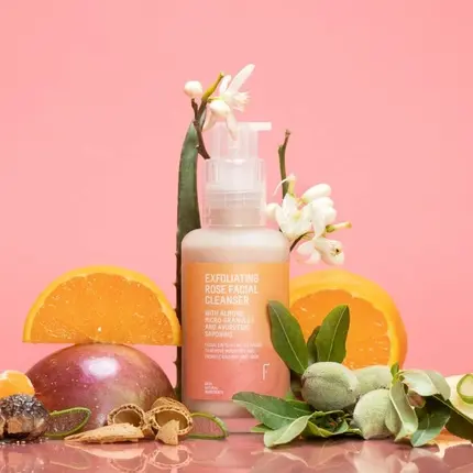 Facial Scrub Freshly Cosmetics Exfoliating Rose Peeling