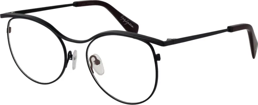 Black Metal Glasses (Frames) Yohji Yamamoto