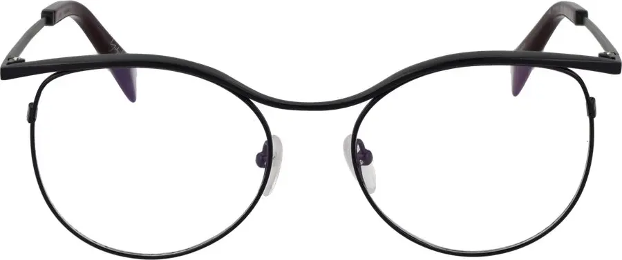 Black Metal Glasses (Frames) Yohji Yamamoto