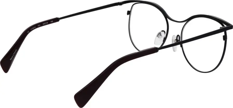 Black Metal Glasses (Frames) Yohji Yamamoto