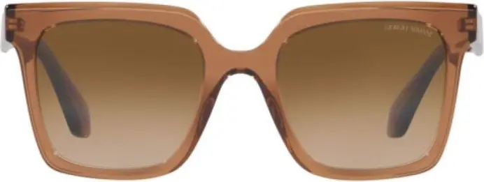 Jigarrang Asetatli Giorgio Armani Quyosh Ko'zoynaklari