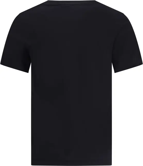 Black Cotton T-Shirt Maison Kitsuné