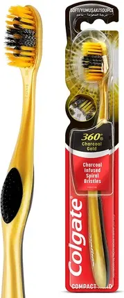 Зубная щетка Colgate 360 Degree Charcoal Soft
