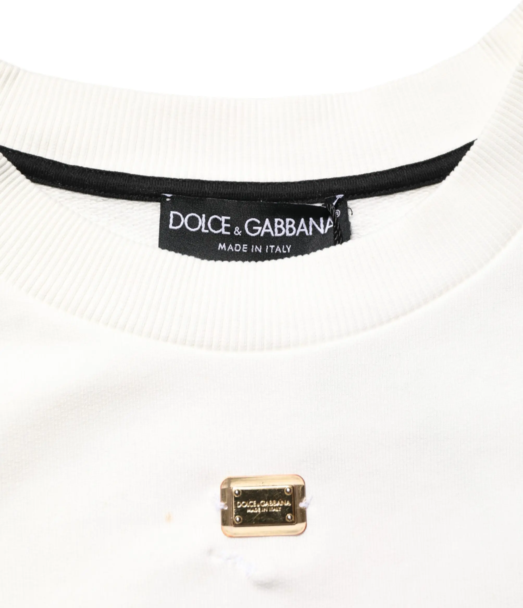 Толстовка с круглым вырезом Dolce & Gabbana