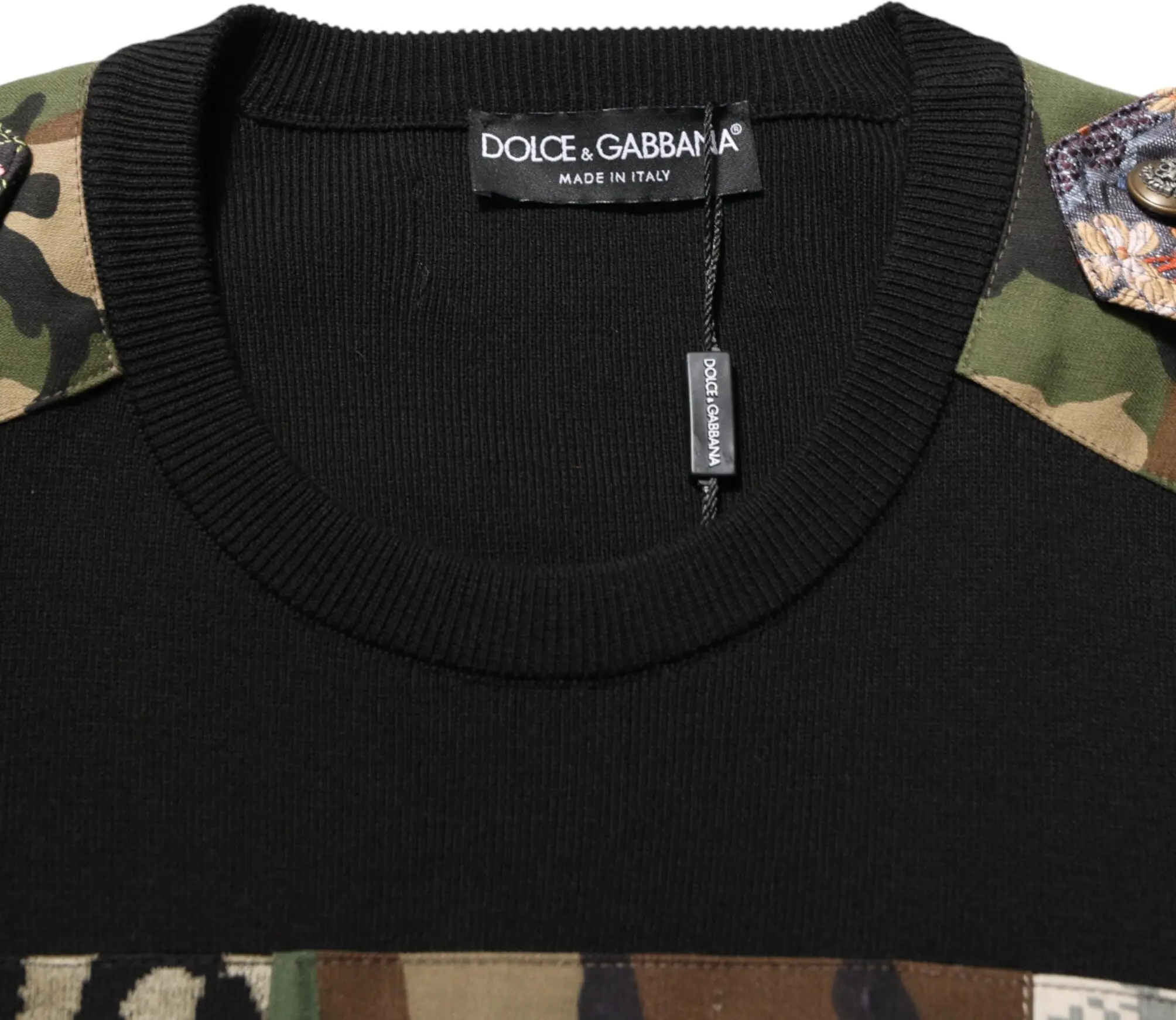 Свитер Dolce & Gabbana с круглым вырезом