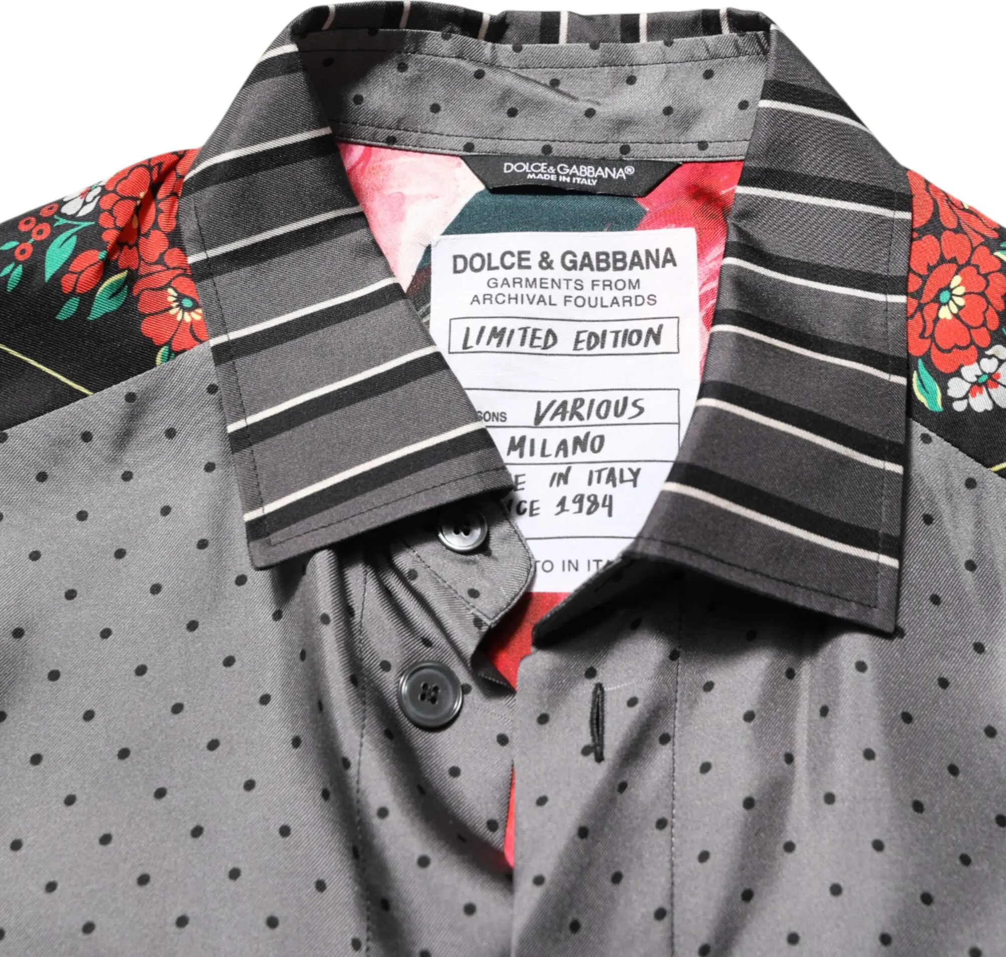 Dolce & Gabbana tasodifiy ko'ylagi
