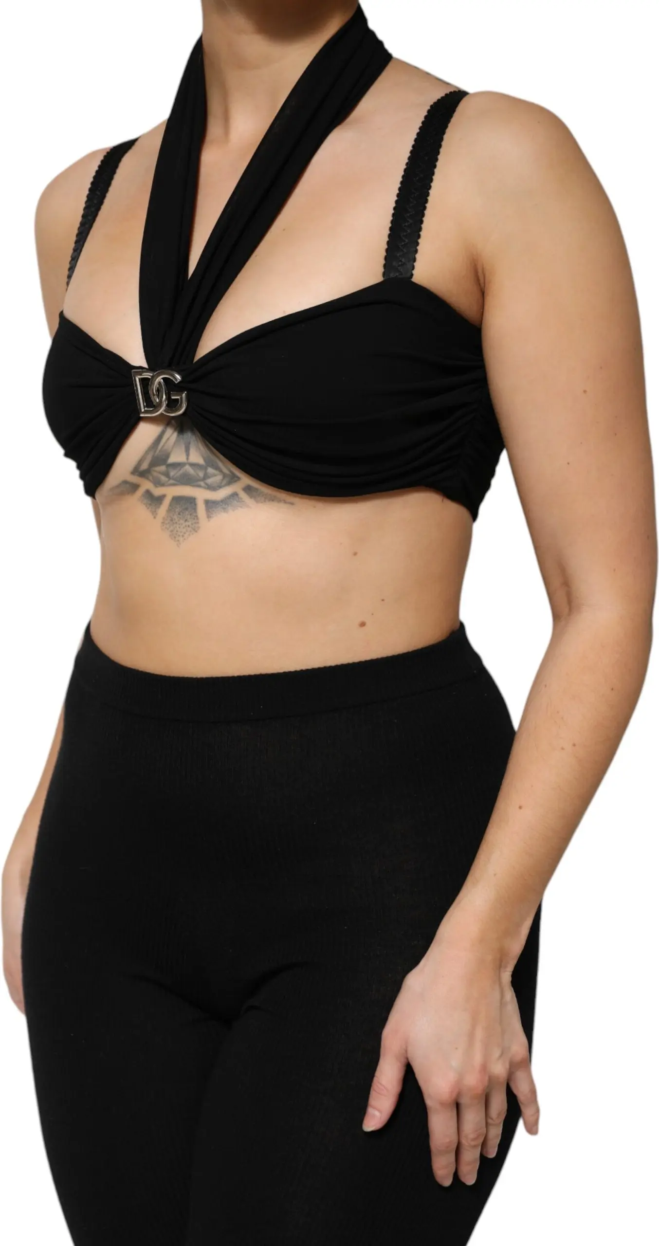 Bustier cropped top Dolce & Gabbana