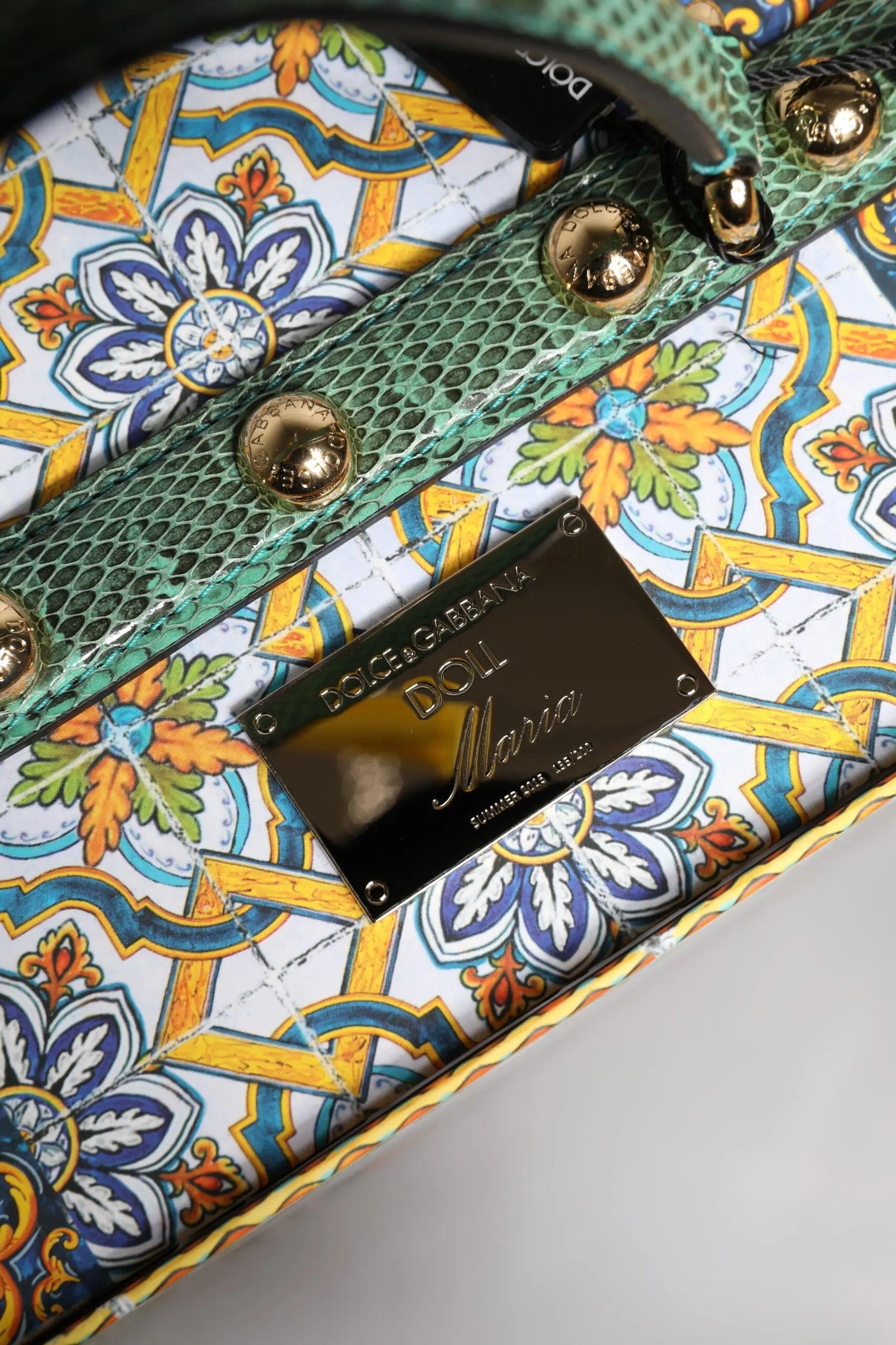 Fashion Leather Sicily Dolls Dolce & Gabbana