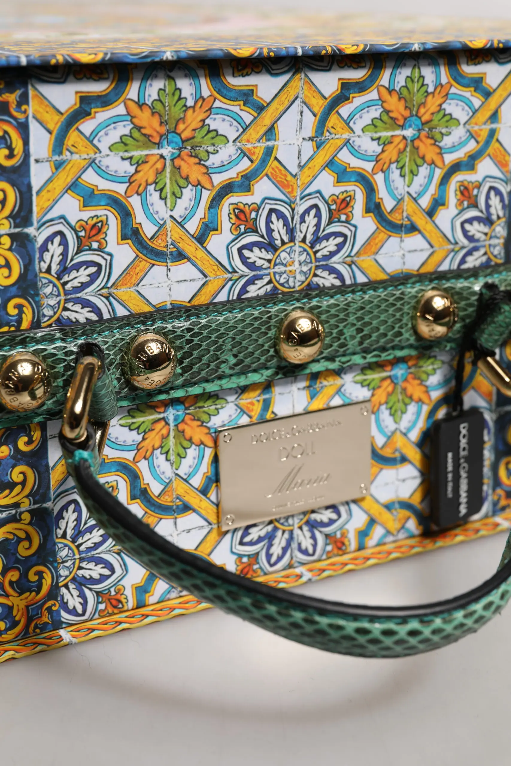 Fashion Leather Sicily Dolls Dolce & Gabbana