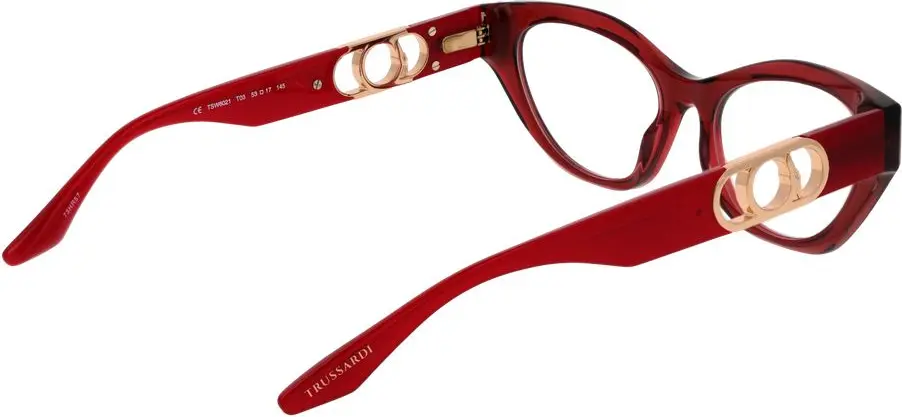 Trussardi Red Acetate ko'zoynak (ramka)