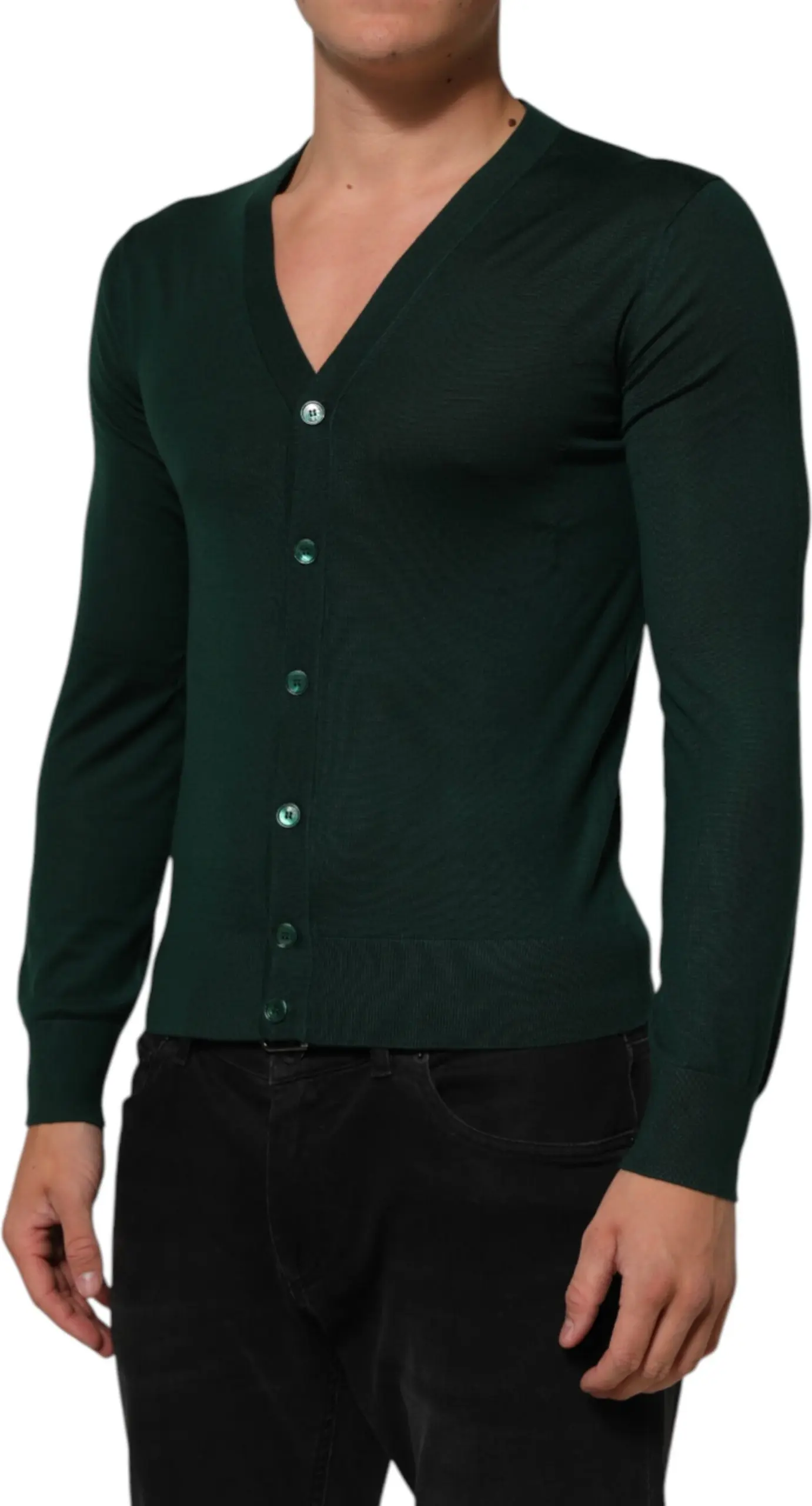 Dolce & Gabbana tugmachali kardigan
