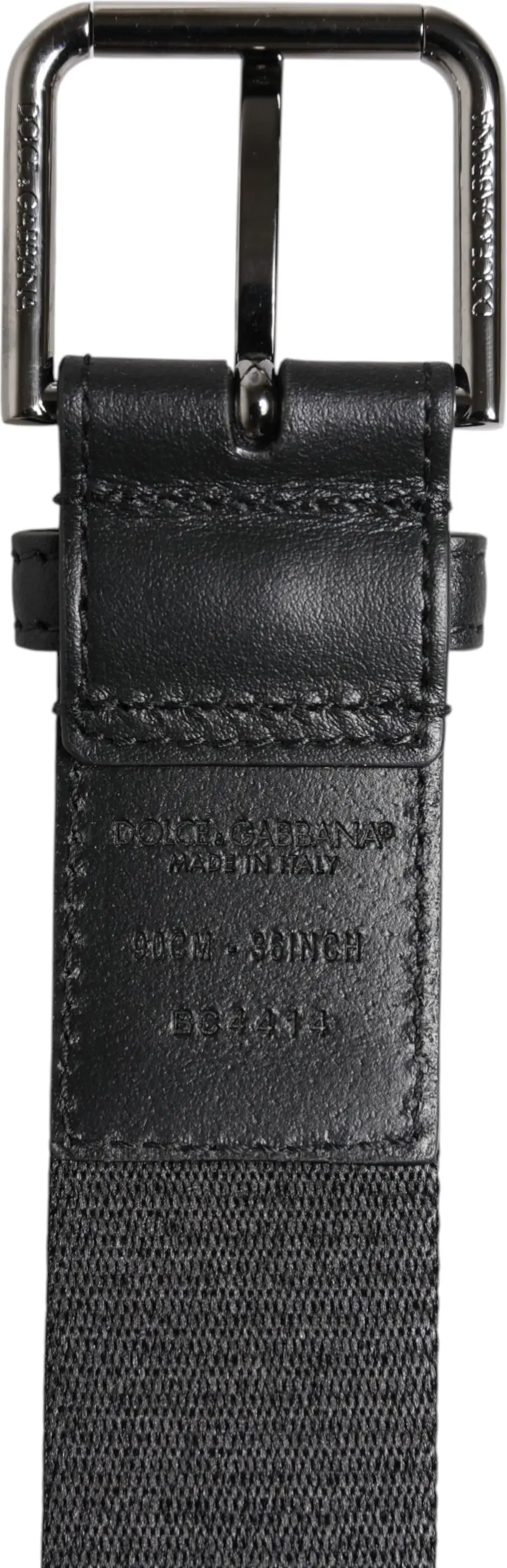 DG Logo Tokali Kəmər Dolce & Gabbana Klassik kəmər