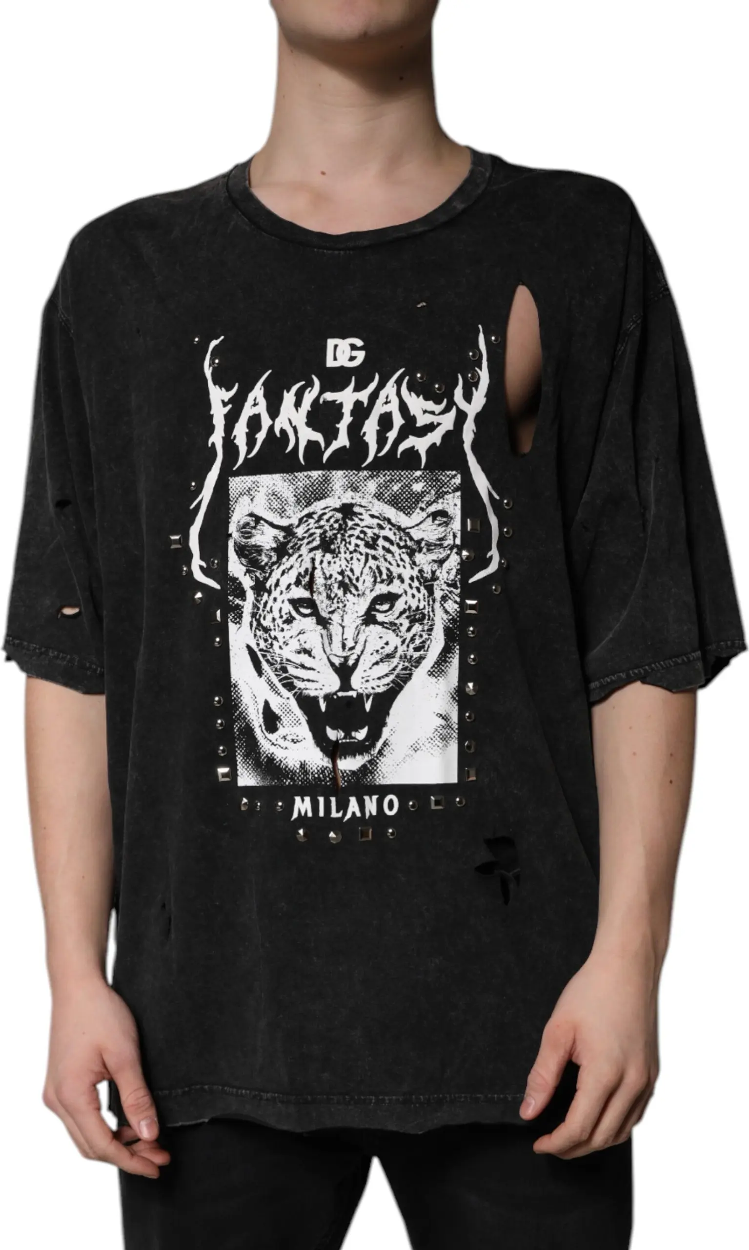 Cotton Crew Neck T-shirt Dolce & Gabbana