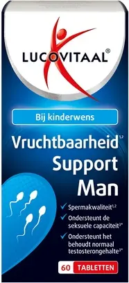 Health Supplement Lucovitaal Fertility Support Man