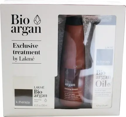 Soch uchun parvarish to'plami Lakme K. Therapy Organic Argan