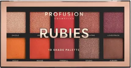Eyeshadow Palette Profusion Cosmetics Rubies