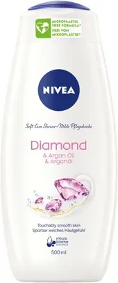 Гель для душа Nivea Care & Diamond Care