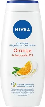 Гель для душа Nivea Care Orange Care Shower Gel с маслом апельсина и авокадо