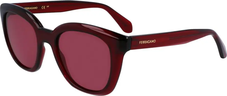 Солнцезащитные очки Ferragamo Красные