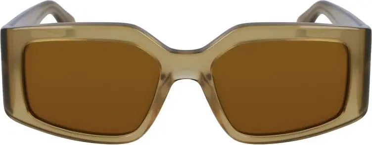 Sunglasses Ferragamo Green Acetate Sunglasses