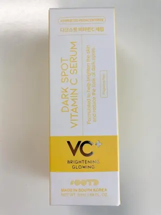 Serum Ootd Vitamin C Serum for Face Korean Brightening Ascorbic Acid Vitamin Tree Water